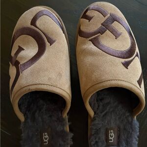 UGG Tan Suede Men's Slippers